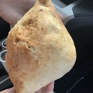 We watched them make this bread from start to finish.  Warm and delicious!