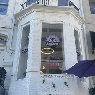 the outside of the building