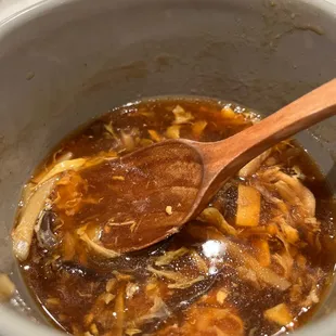 Call and 1. Chef's Special Hot & Sour Soup