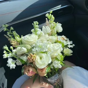 They fixed the bouquet- looks much better!