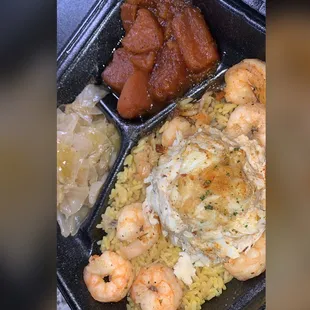 Crab Cake &amp; Grilled Shrimp (@reine_1208)