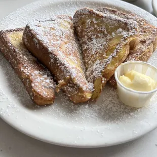 french toast and butter