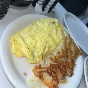 Corned beef omelette