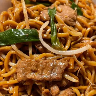 Beef Lo Mein Noodles