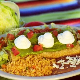Chimichanga Plate