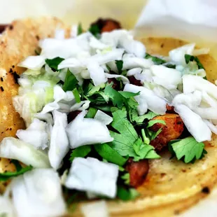 Pork (carnitas) tacos