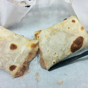 Bean and Cheese Burrito