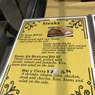 donuts, menu