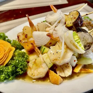 Grilled Shrimp and Scallop