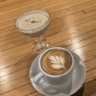 The cure and a cappuccino