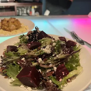 Roasted Beet & Goat Cheese Salad