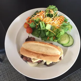 French Dip with Choice of Salad or Fries