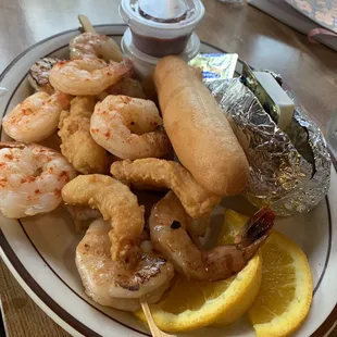 Shrimp Trio Special $21.95