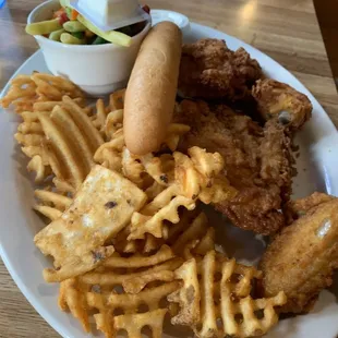 Half 1/2 Deep Fried Chicken