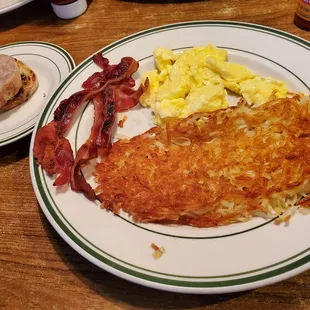 Senior breakfast with 2 eggs