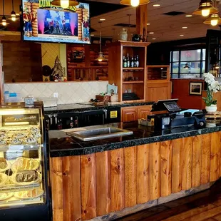 Entrance to the restaurant