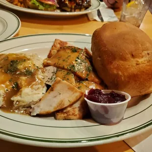 Turkey dinner EXCELLENT
