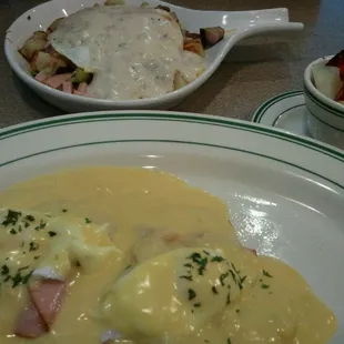 Pesto Eggs Benedict