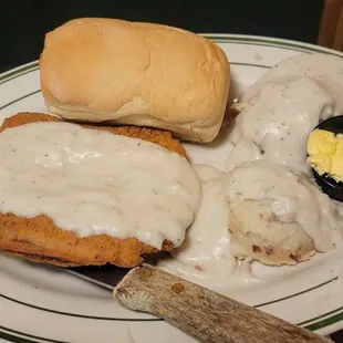 Chicken Fried Steak Dinner