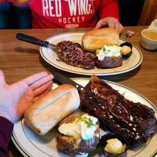 Ribs were super tender and the waitress was awesome! I love this place!