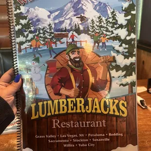 Menu is huge!