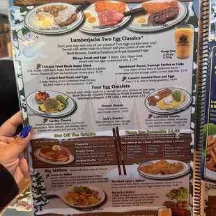 Huge menu! 5/15/23