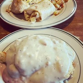 The Logger's Breakfast Burrito