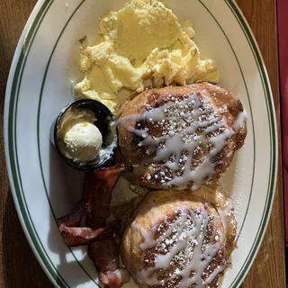 Cinnamon Roll French Toast Combo