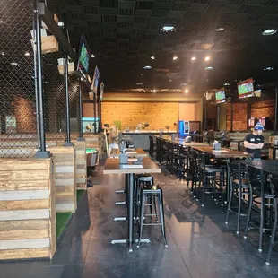 the interior of a restaurant