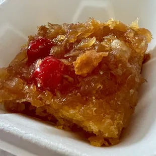Pineapple upside down cake