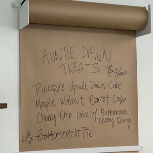 a sign on the wall