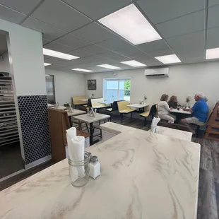 people working in the kitchen