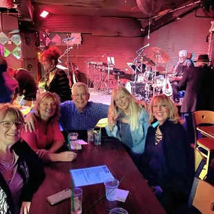 Shout-Out to Kathleen, sneaking across the back, tonight&apos;s chanteuse fronting GROOVE COUNCIL