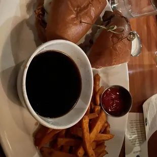 Prime Rib French Dip Sandwich