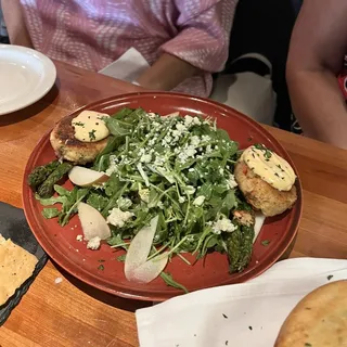 Dungeness Crabcake Salad