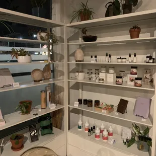 Jewelry, supplements, snacks, and habit trackers! Lumen has a nice selection for gifts.