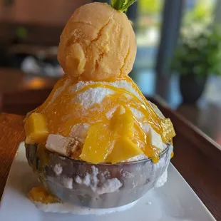 Mango Cheesecake Bingsu