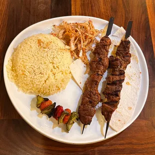 Shish Kebab

Tenderloin 
Come With Rice