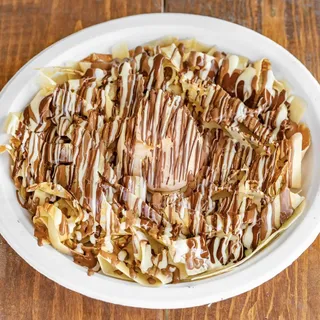 Chocolate Massacre Crepe with Ice Cream