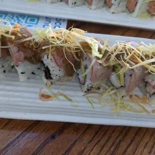 Surf and Turf Sushi