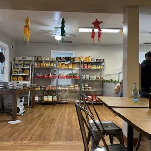 Here to pick up our catered lechon and palabok.