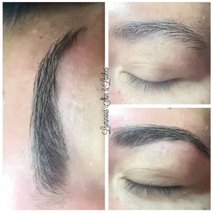 Amazing what a brow wax and brushing can do.