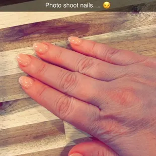 Natural nails for a family photoshoot!! Well done Luminous Nails &amp; Spa (ask for Cindy!!!!)