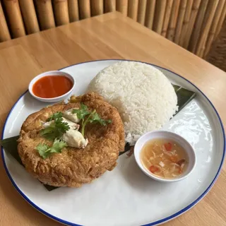 CRISPY CRAB OMELETTE
