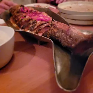 FRIED FISH WITH CHU CHEE CURRY