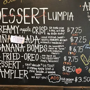 Dessert Lumpia, baby!