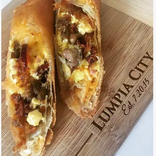 All American Breakfast Lumpia