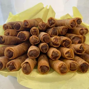 Catering order - 3 dozen lumpia ($21+tax, as of June 2021)