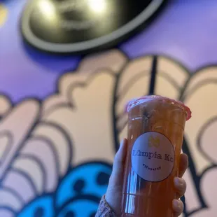 Calamansi squeeze tea