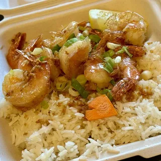 Maui Wowie Garlic Shrimp